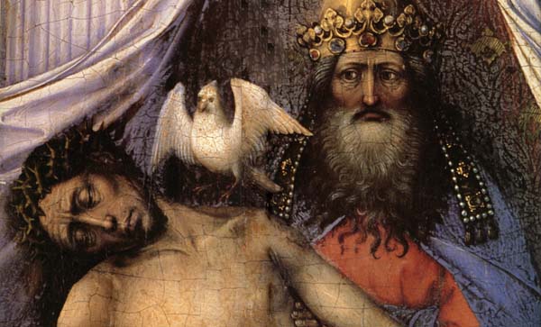 Detail of Mourning Trinity